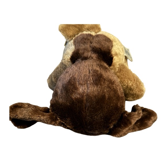 Build a Bear BAB Brown Tan Puppy Dog Plush Stuffed Two Tone Soft Stuffed Animal - Picture 4 of 6